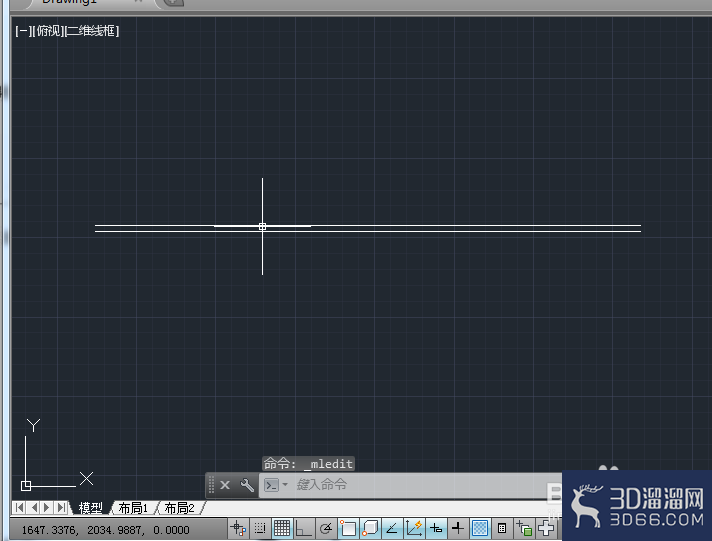 AutoCAD2014如何编辑多线？
