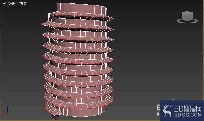 3Dmax怎么做螺丝头？
