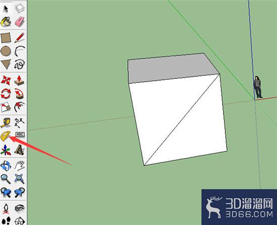 sketchup使用技巧之量角器工具 sketchup使用技巧之量角器工具