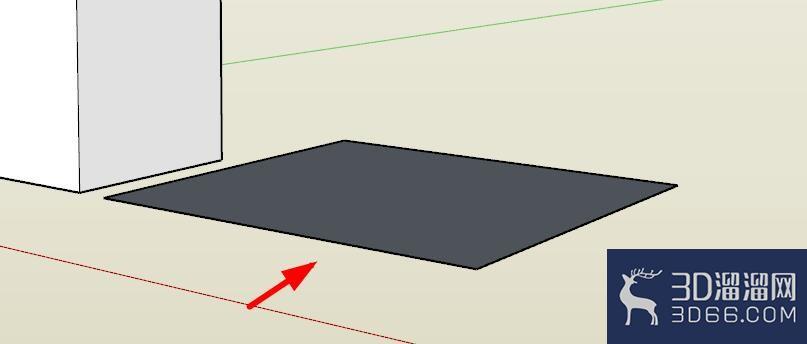 sketchup怎么把平面进行反转？