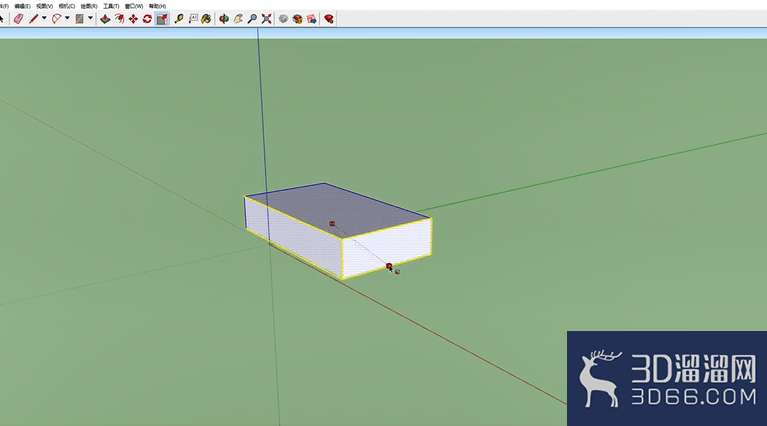 SketchUp中如何中心缩放物体? SketchUp中如何中心缩放物体?