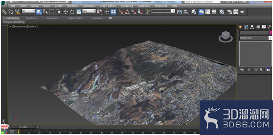 3dmax真实地形建模制作过程 3dmax真实地形建模制作过程
