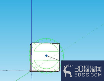 草图大师怎么把矩形拽出角度？