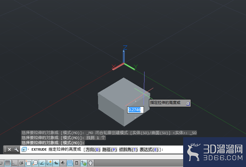 AutoCAD如何将二维图形拉伸成三维实体? AutoCAD如何将二维图形拉伸成三维实体?