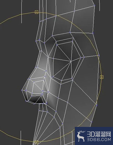 3DMAX人物鼻子建模技巧 3DMAX人物鼻子建模技巧