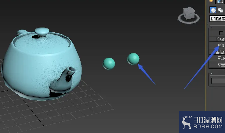 3dmax卡通茶壶建模 3dmax卡通茶壶建模