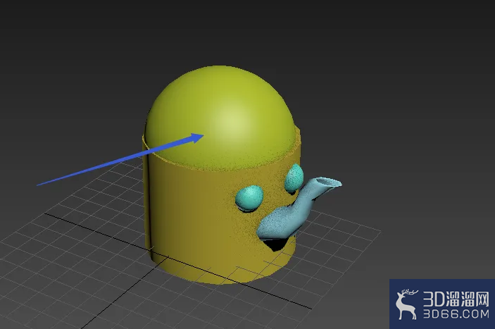 3dmax卡通茶壶建模 3dmax卡通茶壶建模