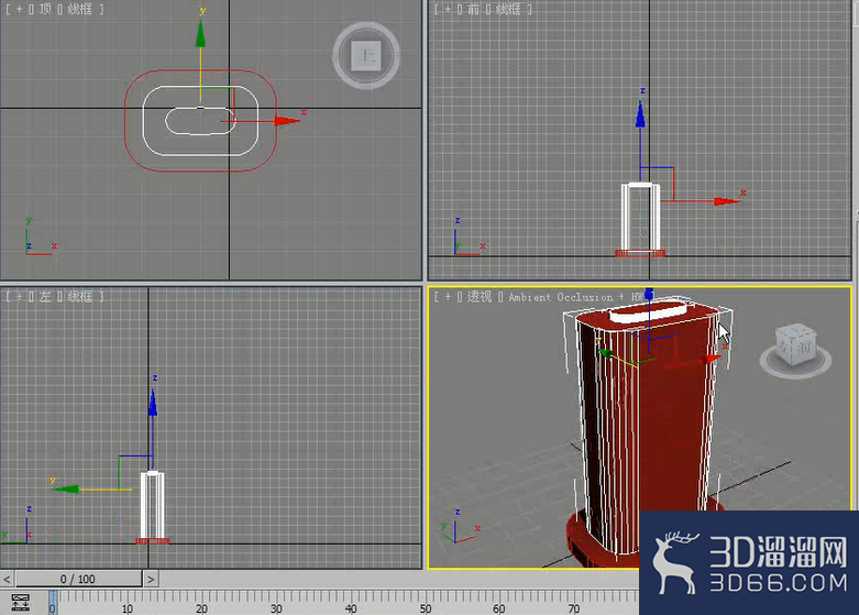 3dmax如何制作水龙头
