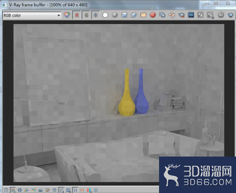 VRay灯光缓存引擎特点 VRay灯光缓存引擎特点