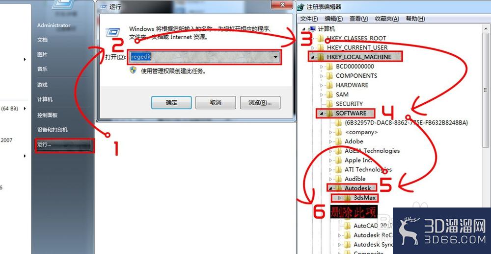 3dsmax怎么卸载干净？