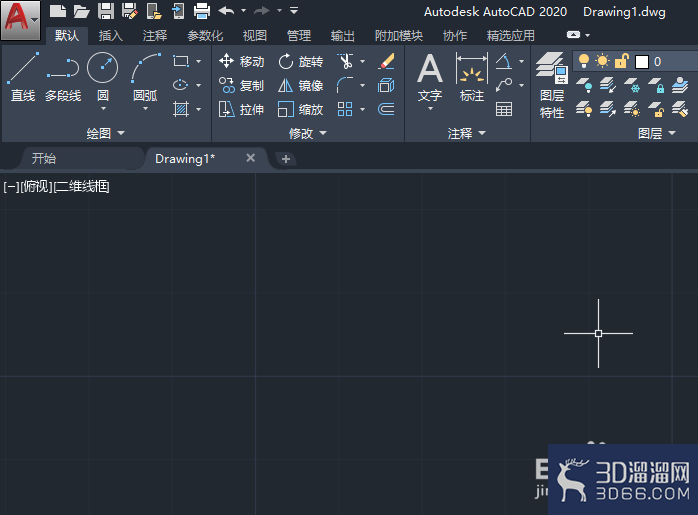 CAD2020如何插入多行文字？