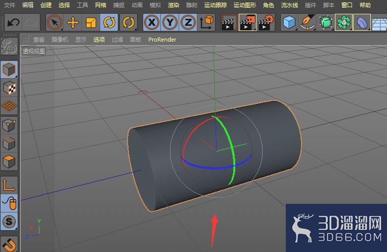 C4D怎么制作车轮模型效果？