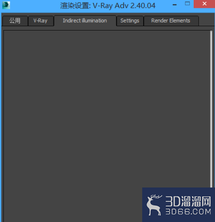vray5怎么设置GI面板不显示？