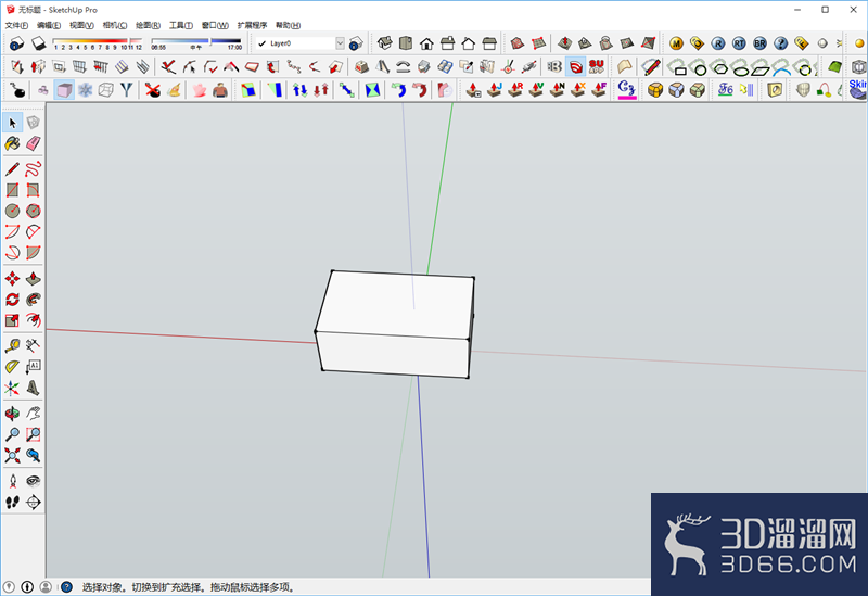 sketchup怎么开洞或挖孔? sketchup怎么开洞或挖孔?