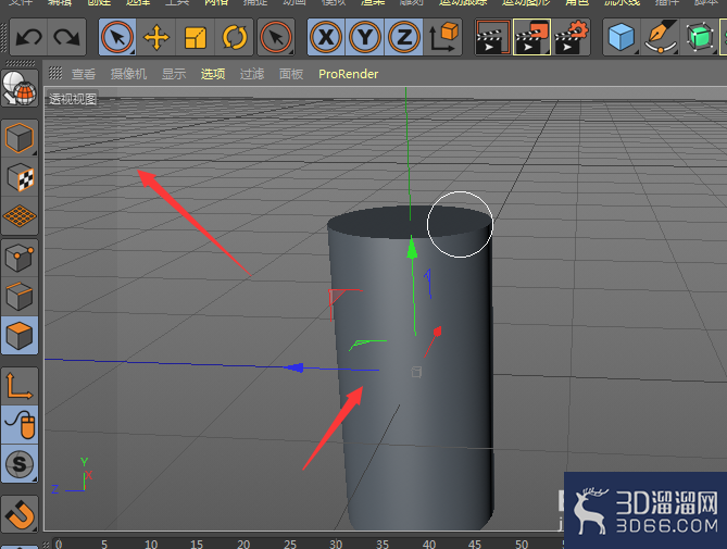 C4D怎么制作车轮模型效果？
