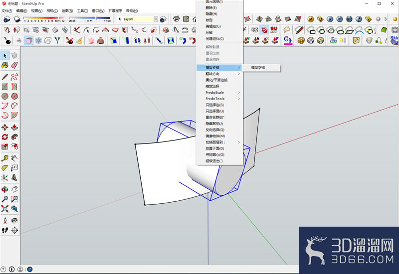 sketchup怎么开洞或挖孔? sketchup怎么开洞或挖孔?