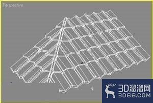3d max怎么用poly方法制作有瓦的房顶? 3d max怎么用poly方法制作有瓦的房顶?