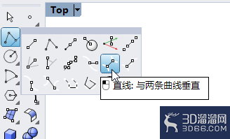 rhino怎么移动一条直线让另一条曲线相切? rhino怎么移动一条直线让另一条曲线相切?