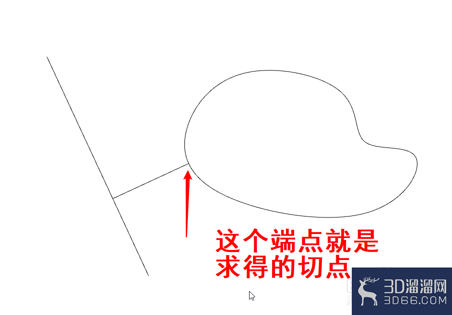 rhino怎么移动一条直线让另一条曲线相切? rhino怎么移动一条直线让另一条曲线相切?