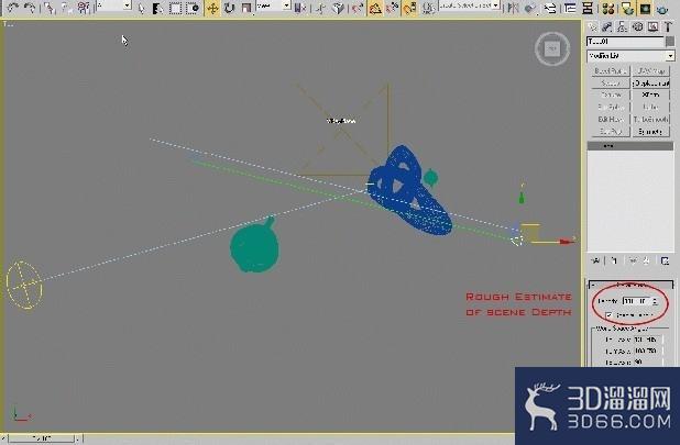 3dmax怎么创建模糊景深效果? 3dmax怎么创建模糊景深效果?
