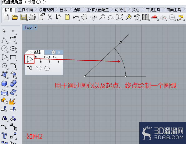 犀牛Rhino的圆弧工具怎么用? 犀牛Rhino的圆弧工具怎么用?