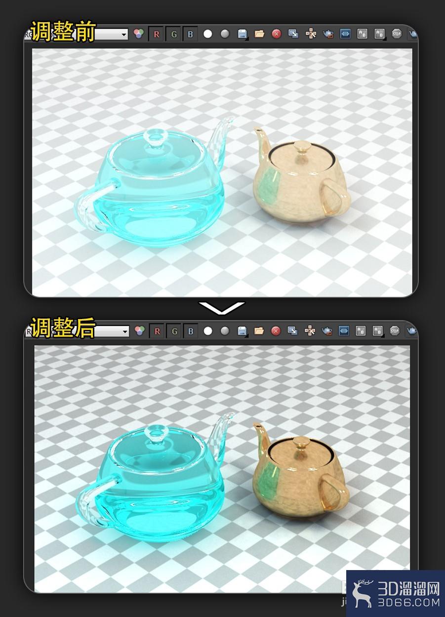 Vray for 3dMax保存的渲染图片变亮或变暗 Vray for 3dMax保存的渲染图片变亮或变暗