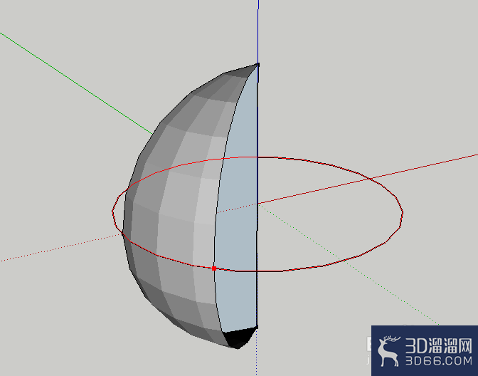 SketchUp 2014快速绘制球体的方法 SketchUp 2014快速绘制球体的方法