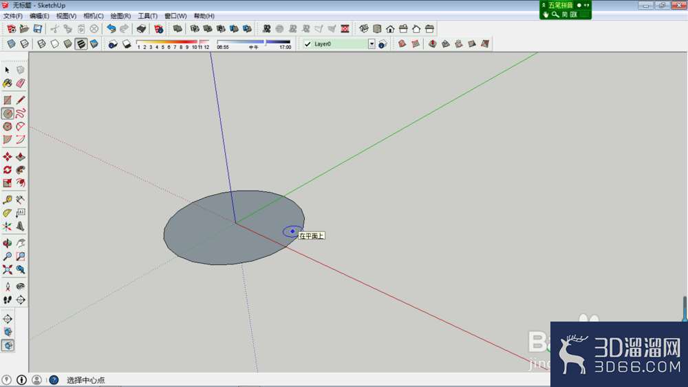 SketchUp如何制作空心柱? SketchUp如何制作空心柱?