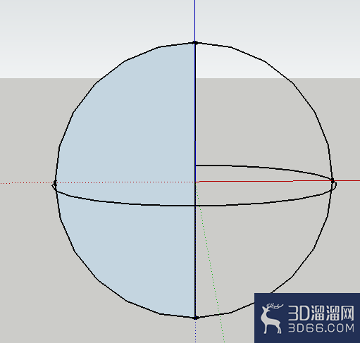 SketchUp 2014快速绘制球体的方法 SketchUp 2014快速绘制球体的方法