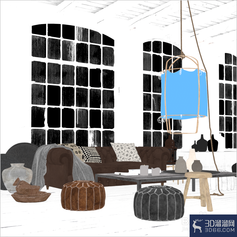 Vray的DiffuseFilter元素怎么用？