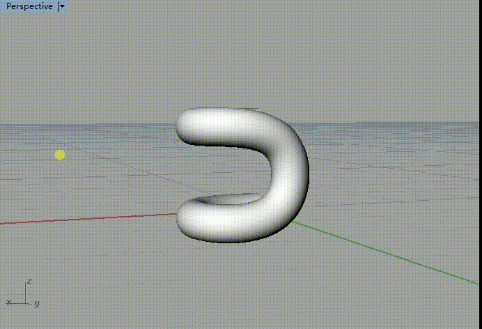 rhino怎么结合python绘制圆管？