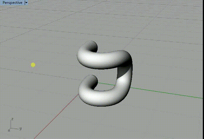 rhino怎么结合python绘制圆管？