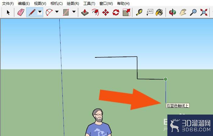 SketchUp2020的画线工具怎么用？
