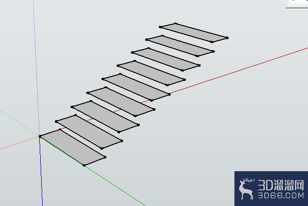 SketchUp怎么简单的制作楼梯？
