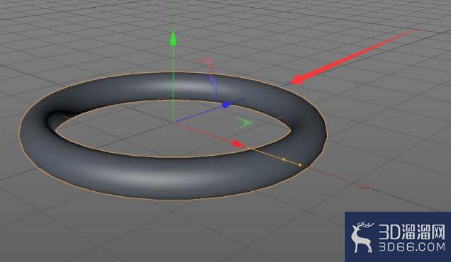 C4D怎么制作圆环模型？