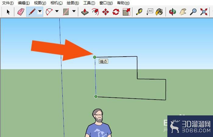 SketchUp2020的画线工具怎么用？