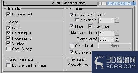 VRay渲染基础设置教程 VRay渲染基础设置教程