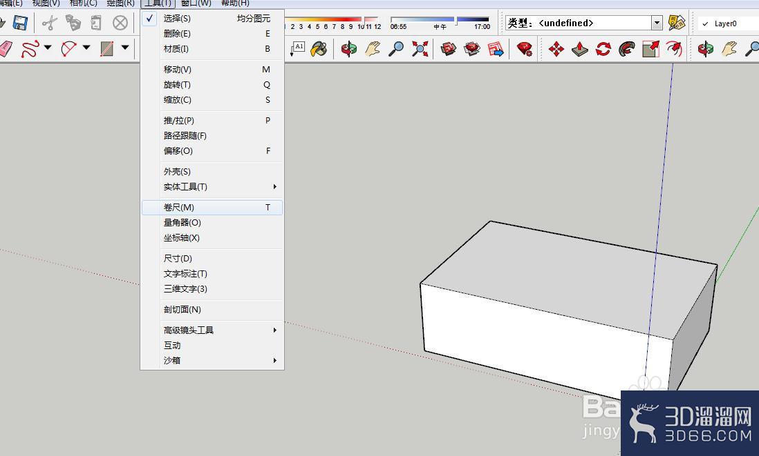 草图大师怎么精准测量模型尺寸？